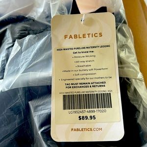 NWT Fabletics | Navy PureLuxe High Waisted Maternity Legging Size XS
